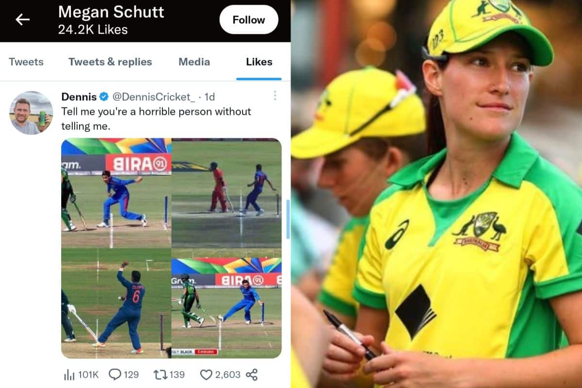 Australian Cricketer Faces Flak Megan Schutt For Liking Tweet Calling Indian Players 'Horrible Person'